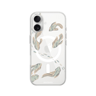 iPhone 17 Koi Fish Clear Magsafe Şeffaf Telefon Kılıfı - SUMTHINCS