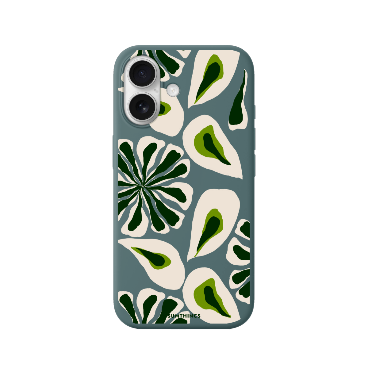 iPhone 17 Leafs Premium Telefon Kılıfı Kaktüs Yeşili - SUMTHINCS