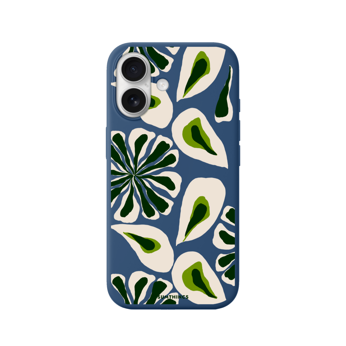 iPhone 17 Leafs Premium Telefon Kılıfı Pasifik Mavi - SUMTHINCS