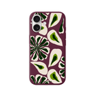 iPhone 17 Leafs Premium Telefon Kılıfı Bordo - SUMTHINCS