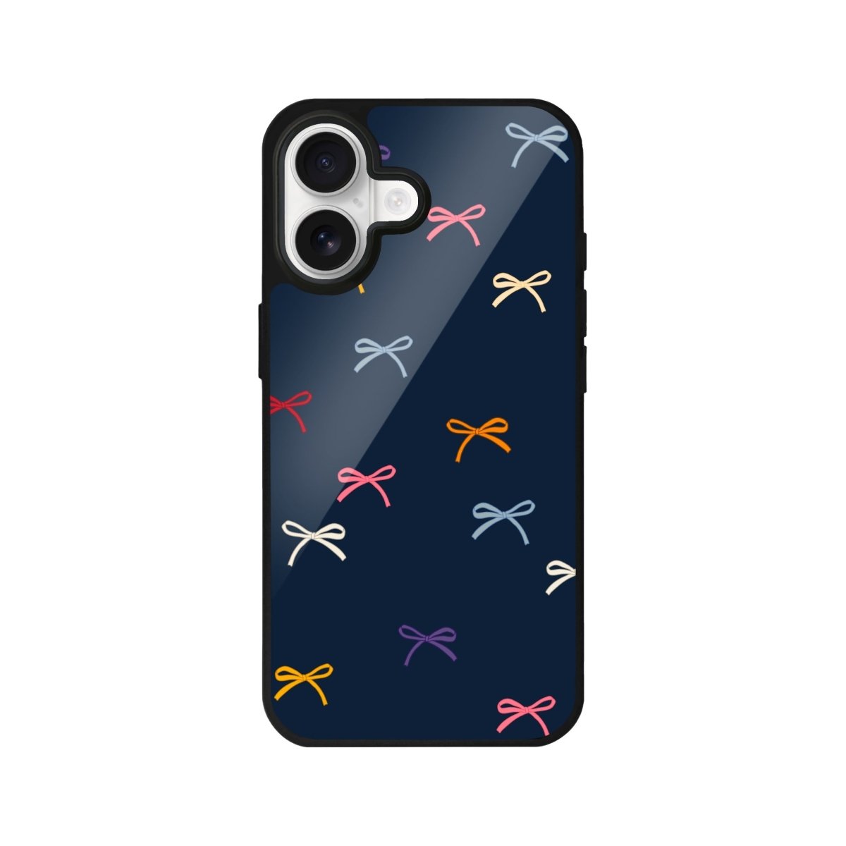 iPhone 17 Little Bows Glossy Cam Telefon Kılıfı - Sumthincs