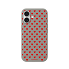 iPhone 17 Little Hearts Premium Telefon Kılıfı Gri - SUMTHINCS