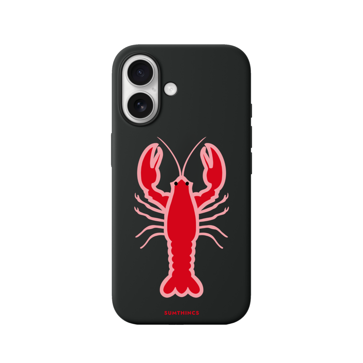 iPhone 17 Lobster Premium Telefon Kılıfı Siyah - SUMTHINCS