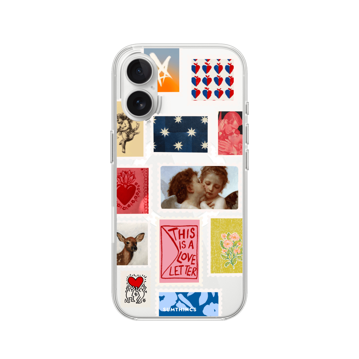 iPhone 17 Love Letter Clear Magsafe Telefon Kılıfı - SUMTHINCS