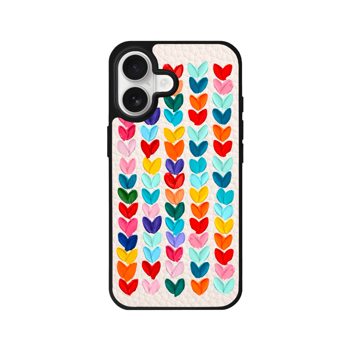 iPhone 17 Lovestorm Leather Vegan Deri Telefon Kılıfı Bej - SUMTHINCS