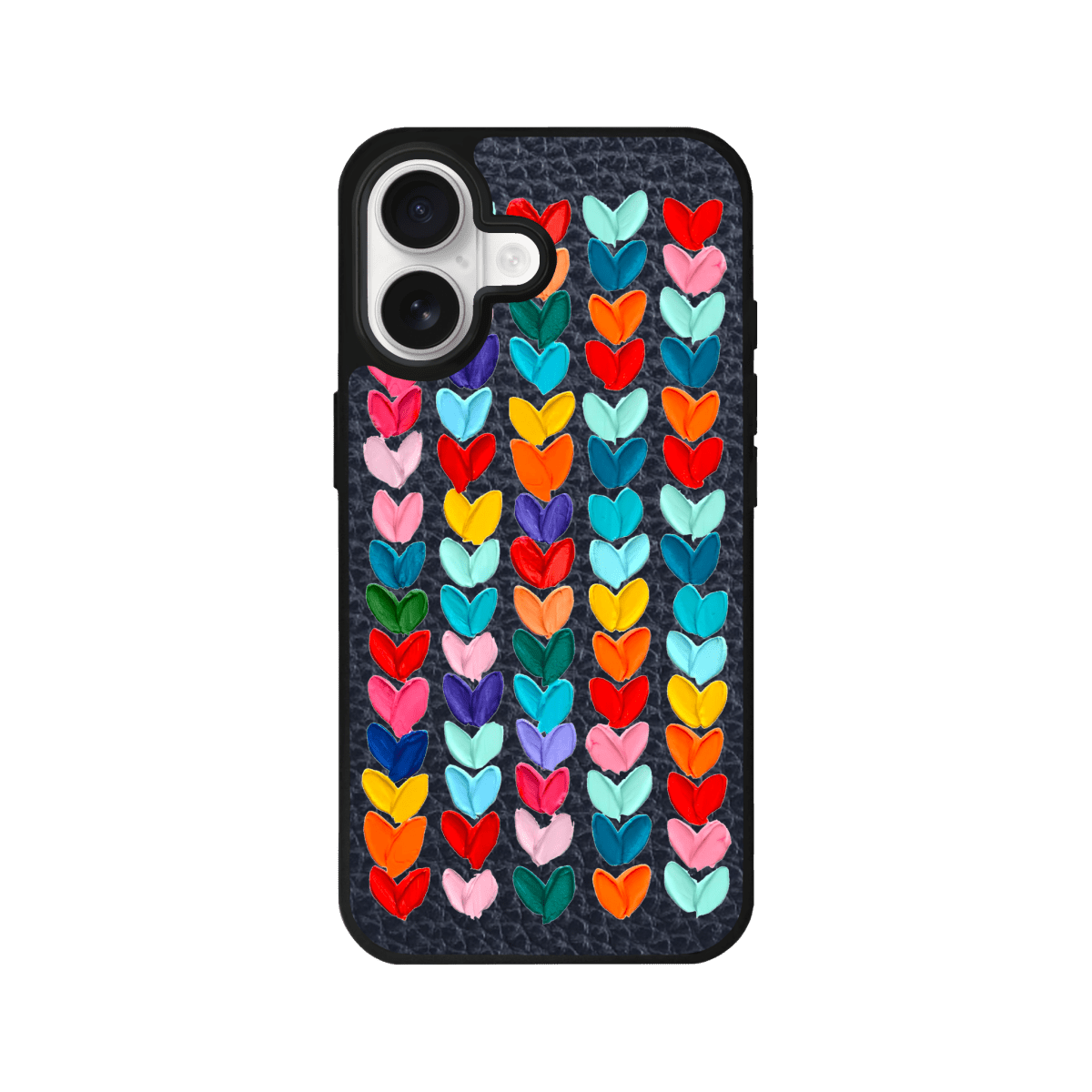 iPhone 17 Lovestorm Leather Vegan Deri Telefon Kılıfı Pasifik Mavi - SUMTHINCS