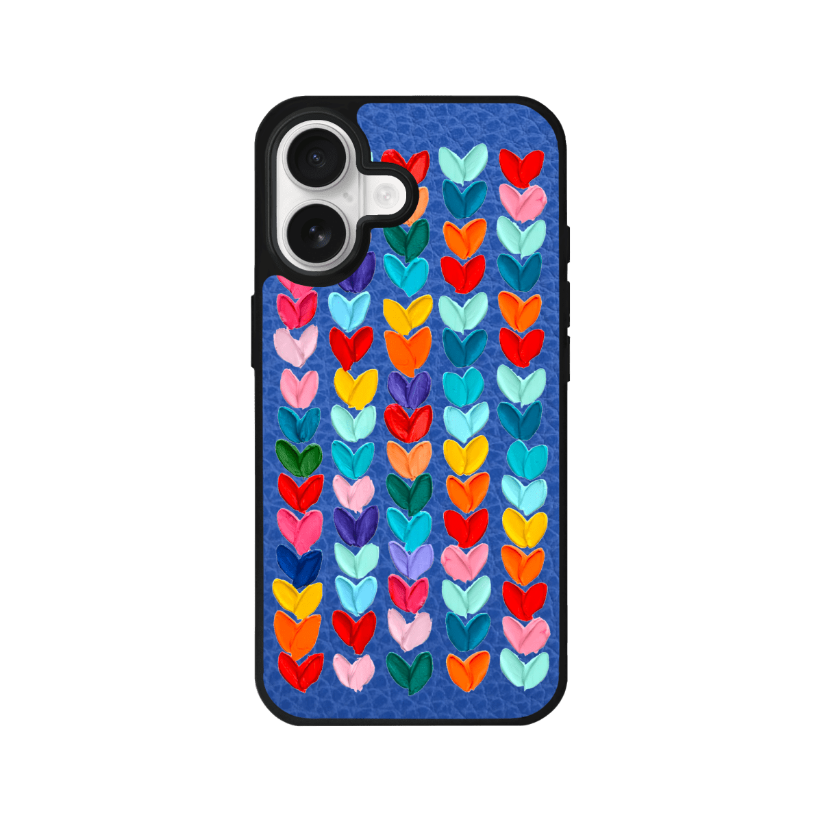 iPhone 17 Lovestorm Leather Vegan Deri Telefon Kılıfı Mavi - SUMTHINCS