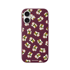 iPhone 17 Maneki Neko Premium Telefon Kılıfı Bordo - SUMTHINCS