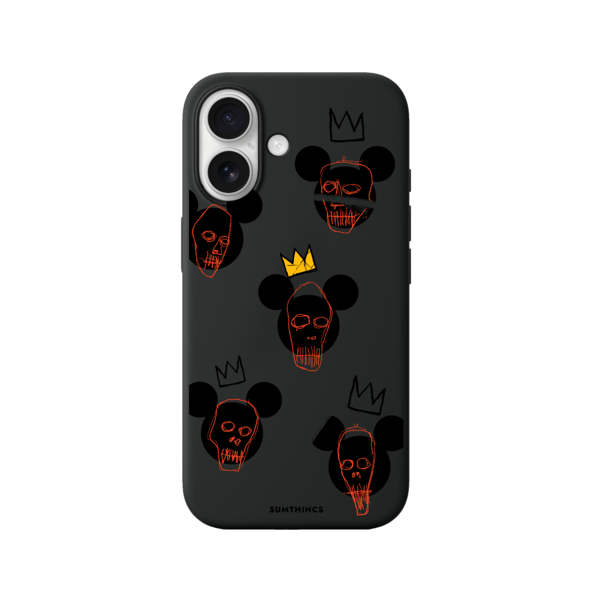 iPhone 17 Mickeys Midnight Premium Telefon Kılıfı Siyah - SUMTHINCS