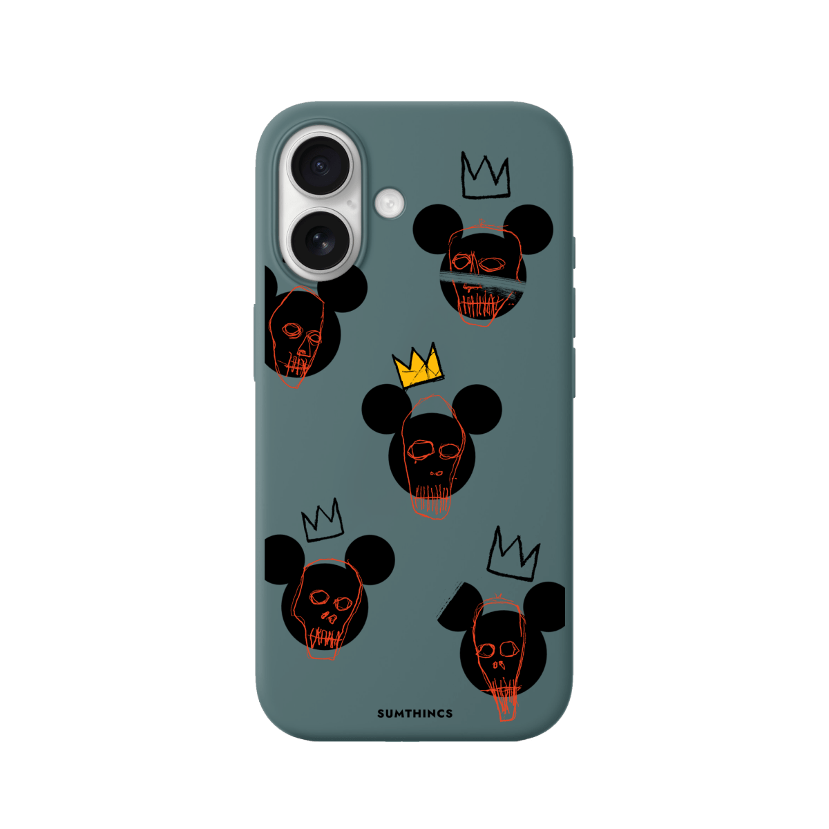 iPhone 17 Mickeys Midnight Premium Telefon Kılıfı Kaktüs Yeşili - SUMTHINCS