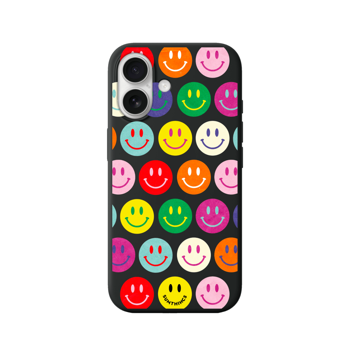 iPhone 17 Miles of Smiles Premium Telefon Kılıfı Siyah - SUMTHINCS