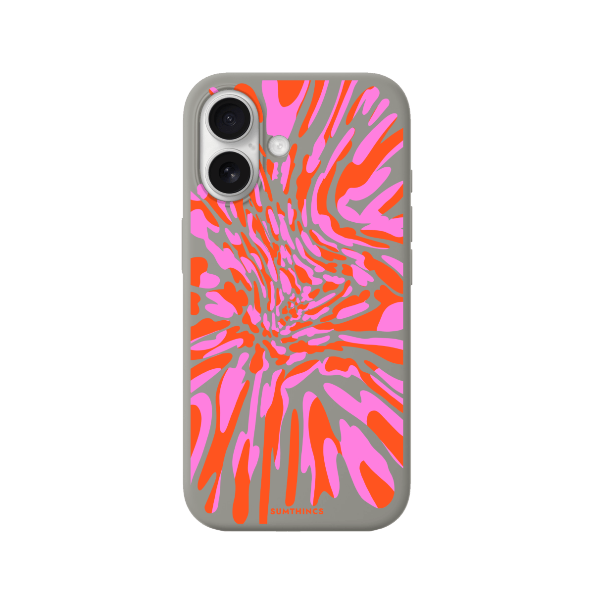 iPhone 17 Neon Dreams Premium Telefon Kılıfı Gri - SUMTHINCS