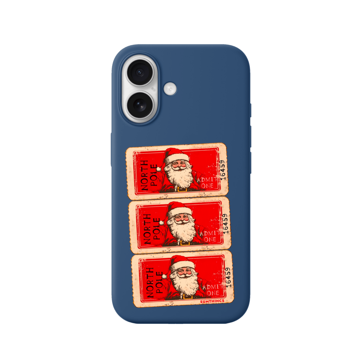 iPhone 17 Northpole Ticket Premium Telefon Kılıfı Pasifik Mavi - SUMTHINCS