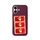 iPhone 17 Northpole Ticket Premium Telefon Kılıfı Bordo - SUMTHINCS