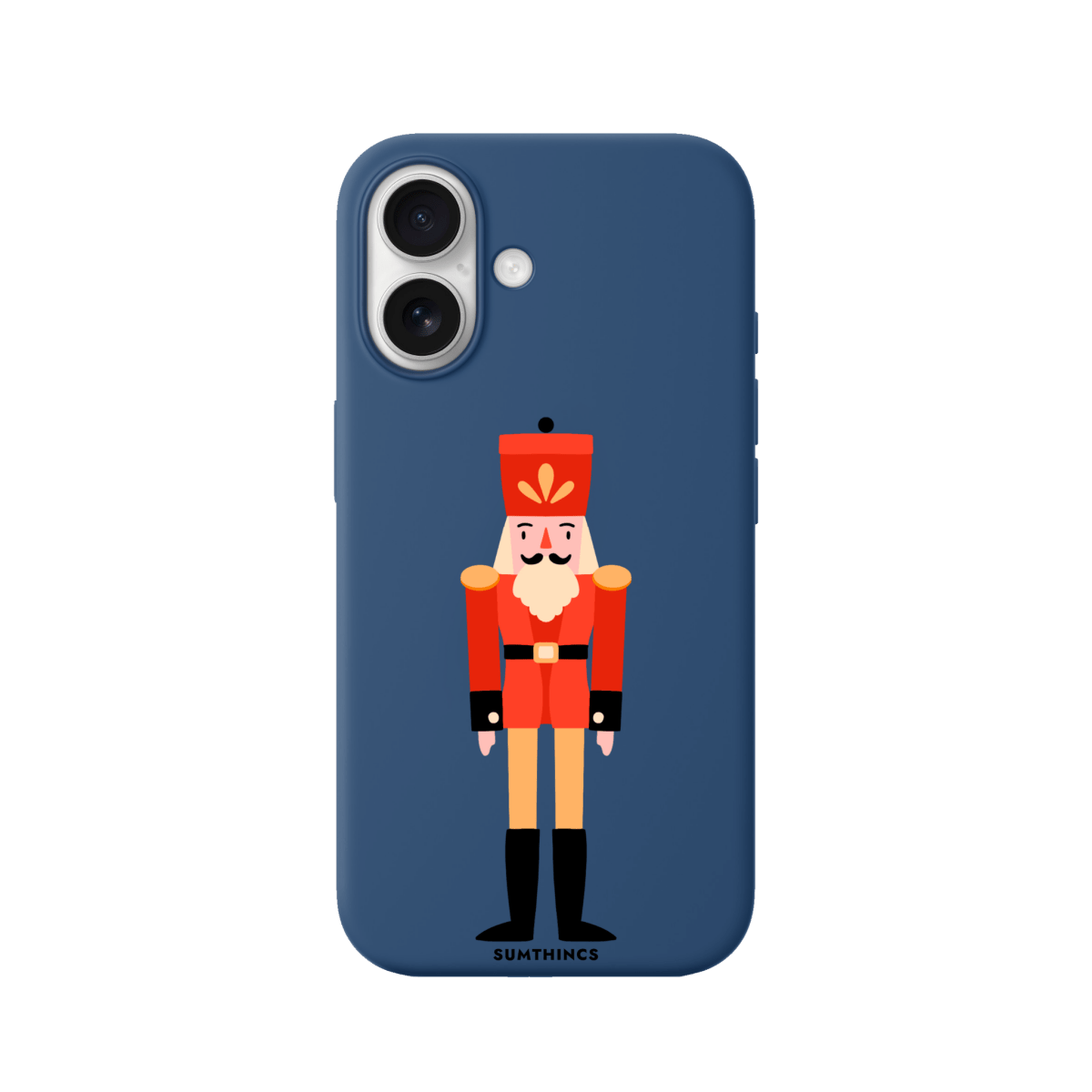 iPhone 17 Nutcracker Premium Telefon Kılıfı Pasifik Mavi - SUMTHINCS