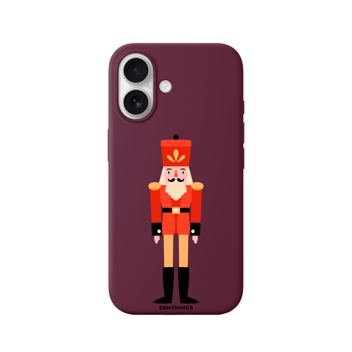 iPhone 17 Nutcracker Premium Telefon Kılıfı Bordo - SUMTHINCS