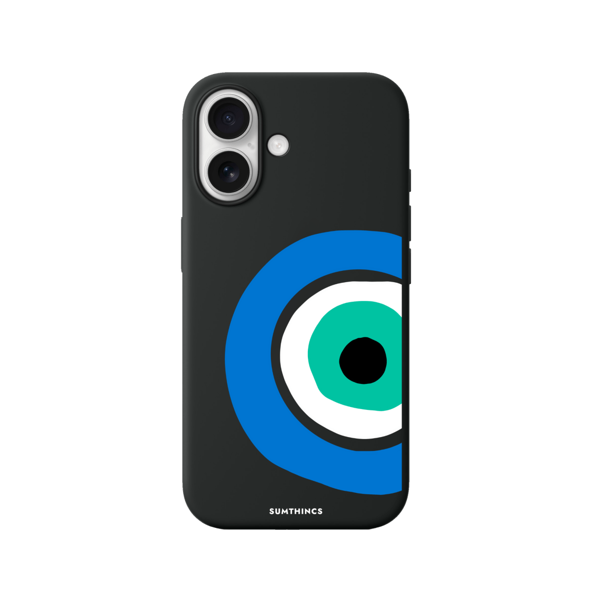 iPhone 17 Ocean Eye Premium Telefon Kılıfı Siyah - SUMTHINCS