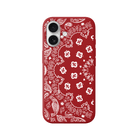 iPhone 17 Paisley Premium Telefon Kılıfı Kırmızı - SUMTHINCS