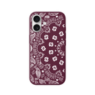 iPhone 17 Paisley Premium Telefon Kılıfı Bordo - SUMTHINCS