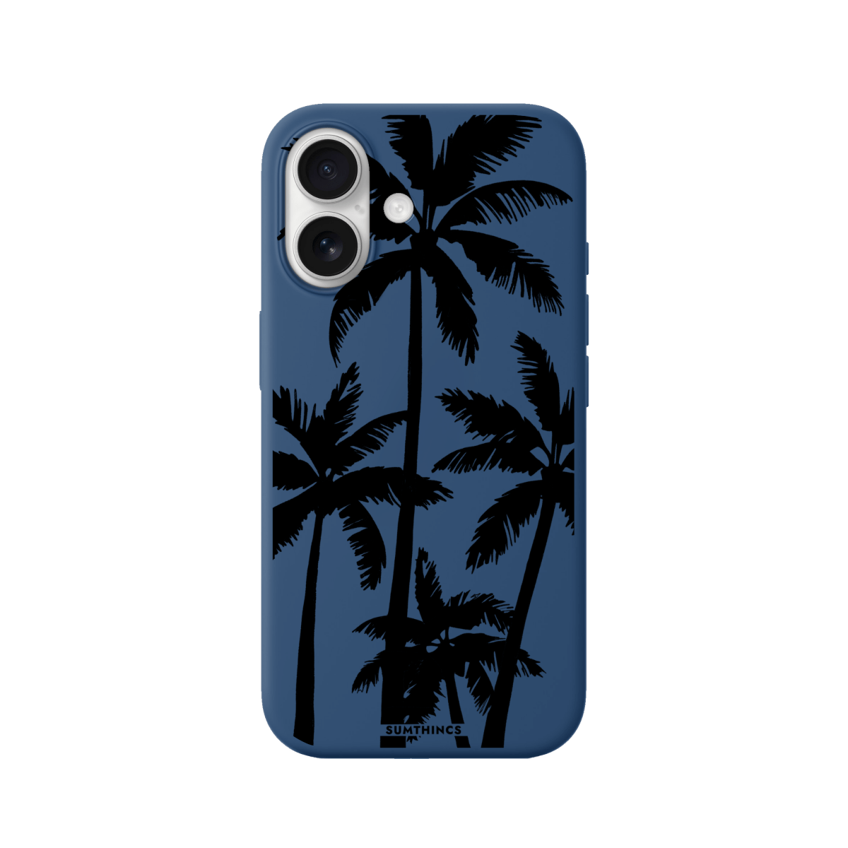 iPhone 17 Palm Trees Premium Telefon Kılıfı Pasifik Mavi - SUMTHINCS