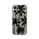 iPhone 17 Palm Trees Premium Telefon Kılıfı Gri - SUMTHINCS