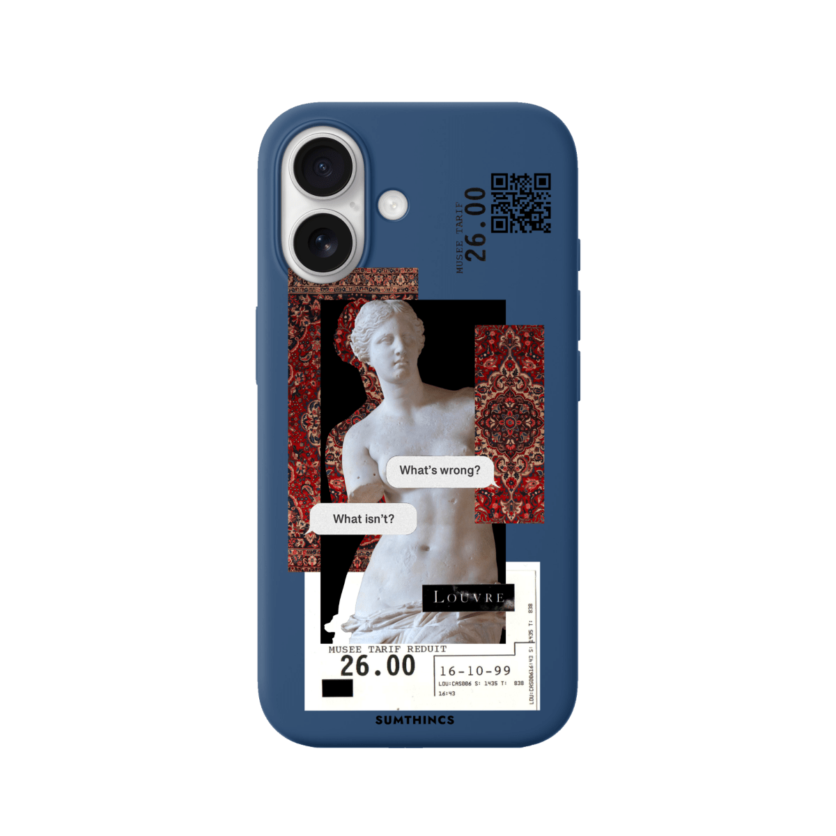 iPhone 17 PixelVenus Premium Telefon Kılıfı Pasifik Mavi - SUMTHINCS