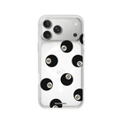 iPhone 17 Pro 8Ball Clear Magsafe Şeffaf Telefon Kılıfı - SUMTHINCS