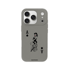 iPhone 17 Pro Ace Queen Premium Telefon Kılıfı Gri - SUMTHINCS