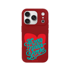 iPhone 17 Pro All You Need is Love Premium Telefon Kılıfı Kırmızı - SUMTHINCS