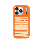 iPhone 17 Pro Aloha Premium Telefon Kılıfı Turuncu - SUMTHINCS