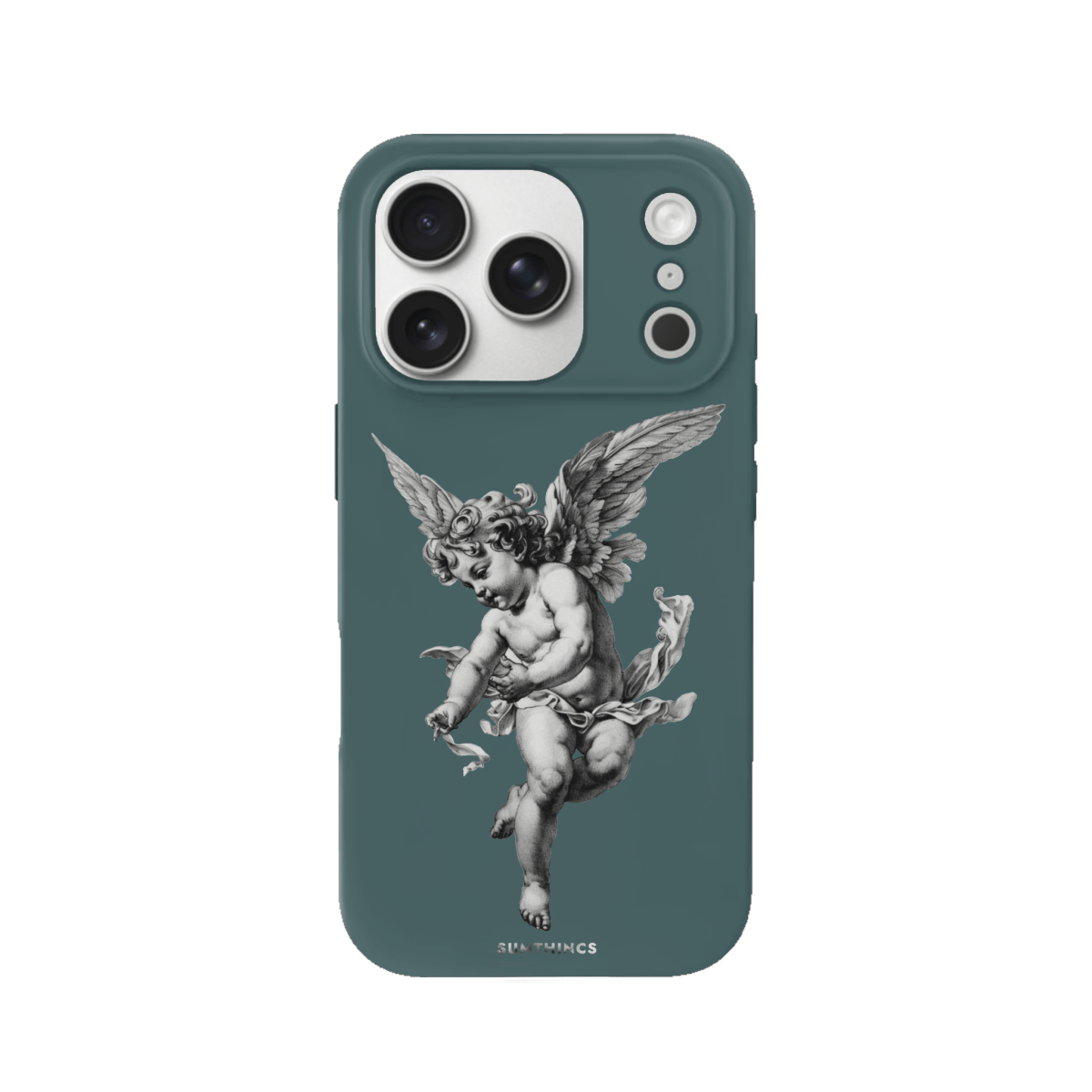 iPhone 17 Pro Angel Premium Telefon Kılıfı Kaktüs Yeşili - SUMTHINCS