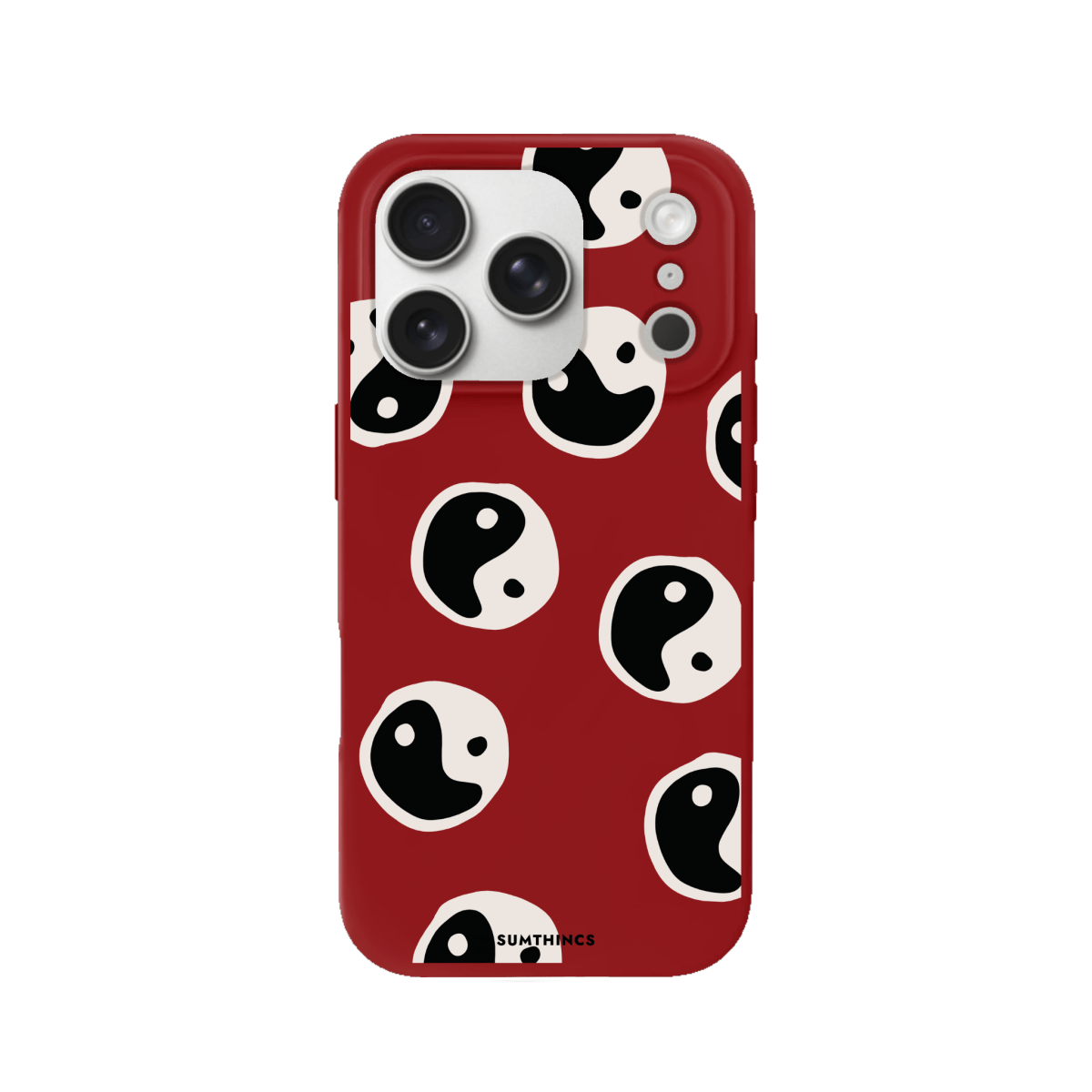 iPhone 17 Pro Balance Premium Telefon Kılıfı Kırmızı - SUMTHINCS