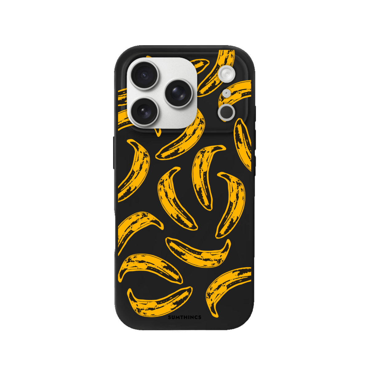 iPhone 17 Pro Banana Premium Telefon Kılıfı Siyah - SUMTHINCS