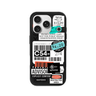 iPhone 17 Pro Barcode C54 Premium Telefon Kılıfı Siyah - SUMTHINCS