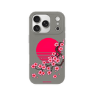 iPhone 17 Pro Cherry Blossom Dawn Premium Telefon Kılıfı Gri - SUMTHINCS