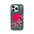 iPhone 17 Pro Cherry Blossom Dawn Premium Telefon Kılıfı Kaktüs Yeşili - SUMTHINCS