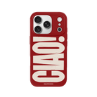 iPhone 17 Pro CIAO! Premium Telefon Kılıfı Kırmızı - SUMTHINCS