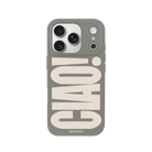 iPhone 17 Pro CIAO! Premium Telefon Kılıfı Gri - SUMTHINCS
