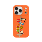 iPhone 17 Pro Crossroad Premium Telefon Kılıfı Turuncu - SUMTHINCS