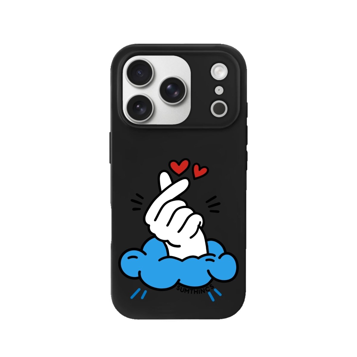 iPhone 17 Pro Crush Premium Telefon Kılıfı Siyah - SUMTHINCS