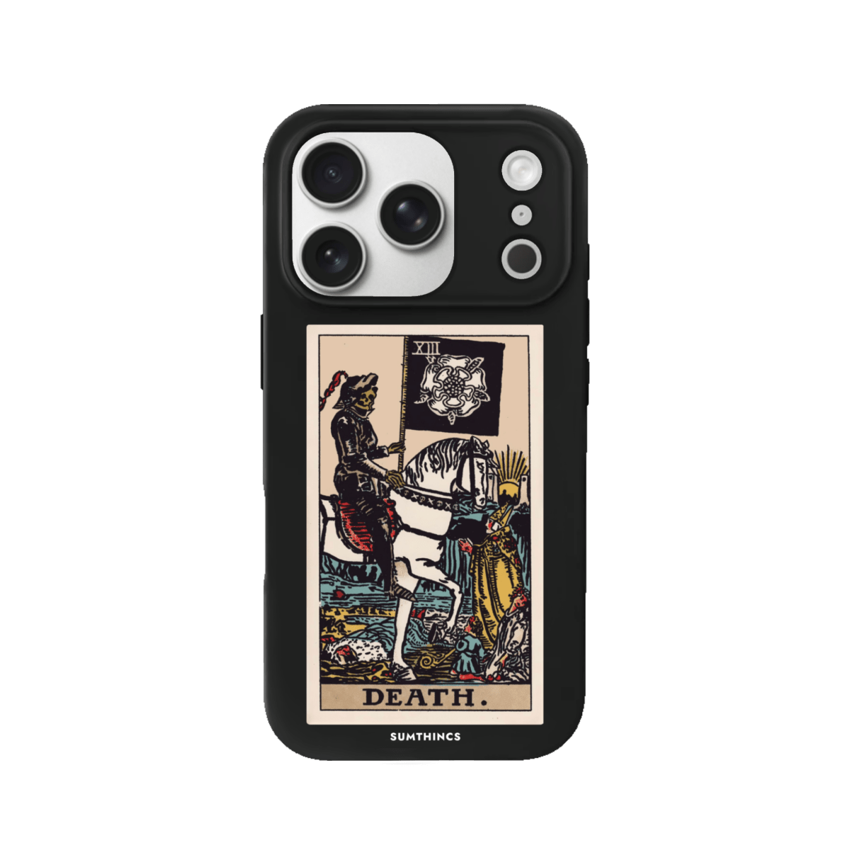 iPhone 17 Pro Death Premium Telefon Kılıfı Siyah - SUMTHINCS