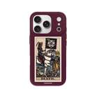 iPhone 17 Pro Death Premium Telefon Kılıfı Bordo - SUMTHINCS