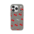 iPhone 17 Pro Disco Cherry Premium Telefon Kılıfı Gri - SUMTHINCS