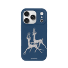 iPhone 17 Pro Disco Deers Premium Telefon Kılıfı Pasifik Mavi - SUMTHINCS