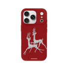 iPhone 17 Pro Disco Deers Premium Telefon Kılıfı Kırmızı - SUMTHINCS