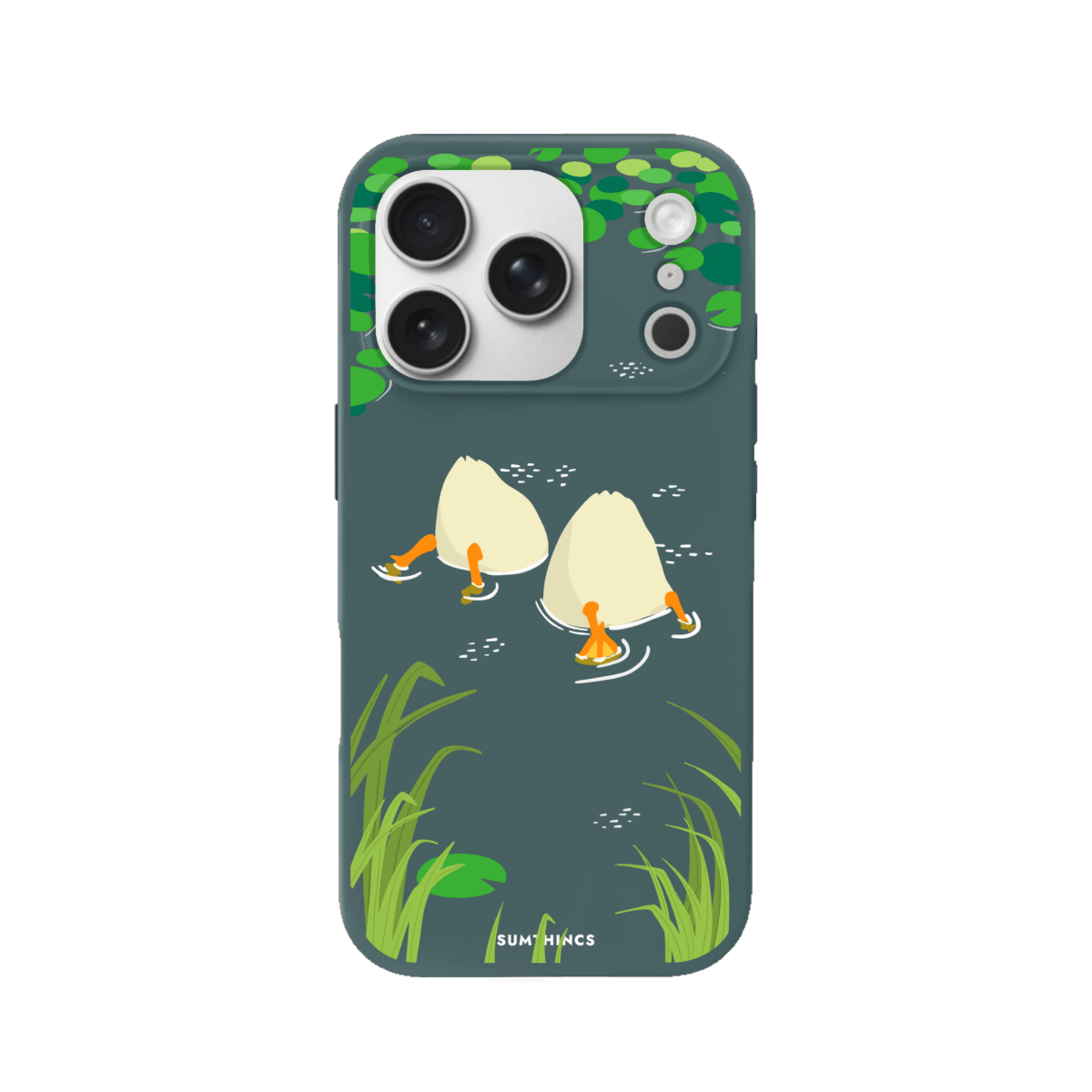 iPhone 17 Pro Ducks Premium Telefon Kılıfı Kaktüs Yeşili - SUMTHINCS