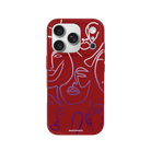 iPhone 17 Pro Faces Premium Telefon Kılıfı Kırmızı - SUMTHINCS