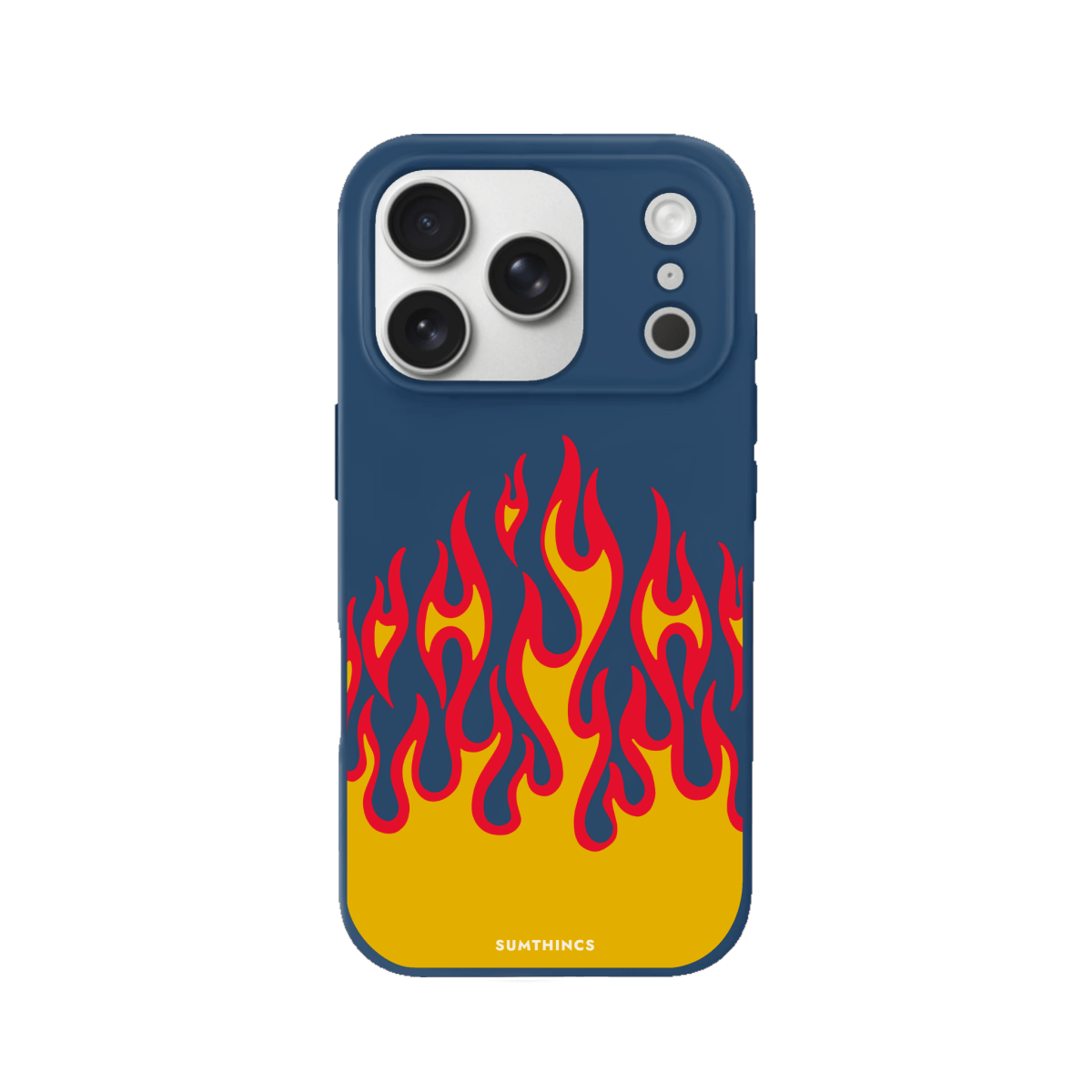 iPhone 17 Pro Flamme Premium Telefon Kılıfı Pasifik Mavi - SUMTHINCS