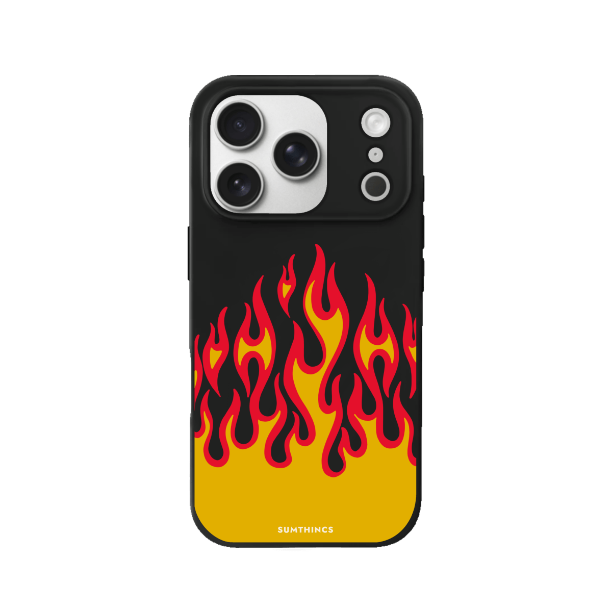 iPhone 17 Pro Flamme Premium Telefon Kılıfı Siyah - SUMTHINCS