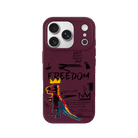 iPhone 17 Pro Freedom Premium Telefon Kılıfı Bordo - SUMTHINCS
